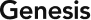 Genesis Logo